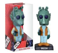 Star Wars GREEDO Bobble-Head In Scatola Trasparente 16Cm Funko Wacky Wobbler