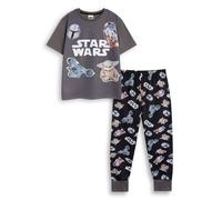 Star Wars Grigio Character Pigiama a maniche corte a gamba lunga Unisex Bambini