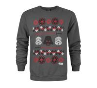 Star Wars Grigio Darth Vader Maglione di Natale Uomini