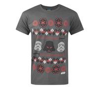 Star Wars Grigio Darth Vader T-shirt a maniche corte Uomini