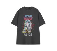 Star Wars Grigio R2-D2 T-shirt a maniche corte Uomini