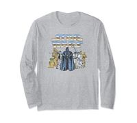 Star Wars Group Shot Vintage Chrome Poster Long Sleeve T-Shirt