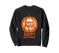 Star Wars Halloween "Happy Hallo-Wookiee" Chewbacca Pumpkin Felpa