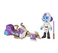 Star Wars: Young Jedi Adventures LYS Solay Figure & Speeder Bike, 4-Inch Scale A