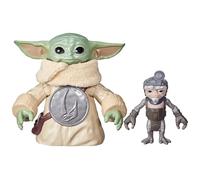 Star Wars Hasbro, Action Figure Elettronica da 16,5 cm di Grogu coccolone