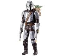Hasbro Star Wars Electronic Mandalorian Figure Argento Bambini