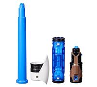 Star Wars Hasbro Lightsaber Forge Kyber Core, Spada Laser Blu Personalizzabile di Obi-WAN Kenobi