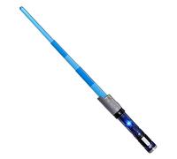 Star Wars Lightsaber Forge Kyber Core Ezra Bridger, Spada Laser Elettronica Blu Personalizzabile, G1571