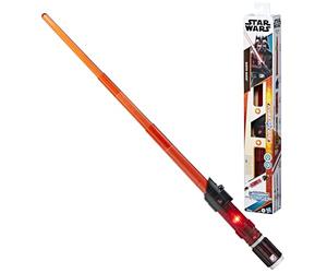 Star Wars Hasbro, Lightsaber Forge Kyber Core, Spada Laser Giocattolo Rossa Elettronica del Personaggio Darth Vader, Design Classico per Bambini e Bambine dai 4 Anni in su