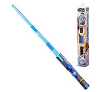 Star Wars Hasbro Lightsaber Forge Kyber Core, Spada Laser Elettronica Blu Personalizzabile di Cal Kestis