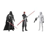 Star Wars Hasbro Scontro con il Lato Oscuro, set di action figure da 30 cm, confezione da 3