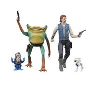 Star Wars Hasbro The Black Series, Cal Kestis, Turgle e Skoova Stev, action figu
