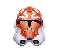 Star Wars Hasbro, The Black Series, Casco elettronico Premium del 332esimo Clone Trooper di Ahsoka, Articolo per Roleplay per Adulti Ispirato alla Serie Animata The Clone Wars
