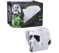 Disney Parchi Star Wars: The Black Serie Scout Trooper Elettronico Casco New Box