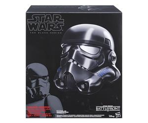 Star Wars Hasbro The Black Series, Casco elettronico Premium di Uno Shadow Trooper, Ispirato alla Serie di Videogiochi Battlefront, Articolo per Roleplay per Adulti
