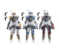 Star Wars Hasbro, The Black Series, set di trooper ARC da battaglia | Havoc, Colt, Blitz The Clone Wars, set di 3 action figure premium collezionabili da 15 cm