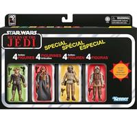 Star Wars Hasbro The Vintage Collection, Abitanti della Corte di Jabba, Action Figure da 9,5 cm ispirate al Film Ritorno dello Jedi, Confezione da 4