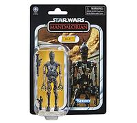 Star Wars Hasbro The Vintage Collection - IG-11, Action Figure da 9,5 cm con Accessorio blaste, Ispirata alla Serie The Mandalorian