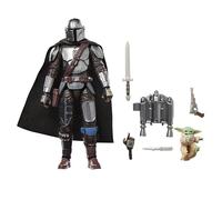 Star Wars Hasbro The Vintage Collection, Il Mandaloriano e Grogu, action figure deluxe collezionabile ispirata al film The Mandalorian & Grogu, da 9,5 cm