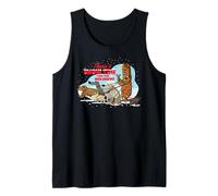 Star Wars Holiday Chewbacca Dog Walker Snow Funny Christmas Canotta