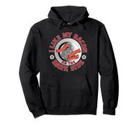 Star Wars I Like My Bacon On The Dark Side Darth Vader Logo Felpa con Cappuccio