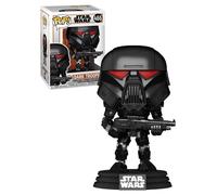 Star Wars Il Mandalorian - Scuro Trooper 9.5cm Pop Vinile Figura Funko 466 Nuovo