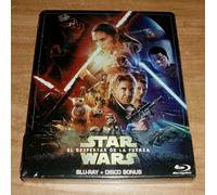 STAR WARS IL RISVEGLIO DELLA FORZA (The Force Awakens) STEELBOOK 2 BD NUOVO A-B