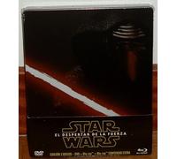 Star Wars Il Risveglio Della Forza (The Force Awakens) Steelbook Nuovo 2 Bd +