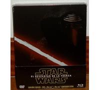 Star Wars Il Risveglio Della Forza (The Force Awakens) Steelbook Nuovo 2 Bd +