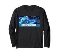 Star Wars Imperatore Palpatine Forza fulmini Bosses Be Like Maglia a Manica