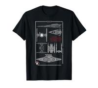 Star Wars Imperial Schematics White Maglietta