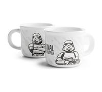 Star Wars Imperial Stormtrooper 2 coffee cups set 100ml Puckator