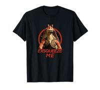 Star Wars Jar Jar Binks Exsqueeze Me Z1 Maglietta