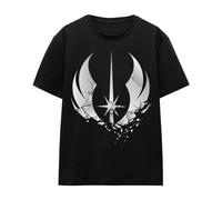 Star Wars Jedi Maglietta Obi Wan Kenobi In Frantumi Adulto Unisex (TV17116)