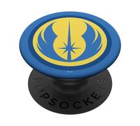 Star Wars Jedi Symbol Yellow Blue PopSockets PopGrip Intercambiabile