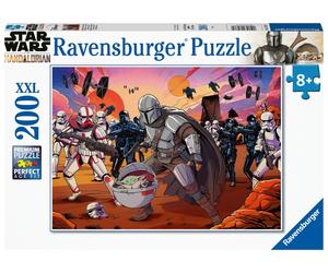 Star Wars Jigsaw Puzzle The Manddalorian: Face-off (200 Pezzi) Ravensburger
