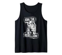 Star Wars Join The Rebellion R2-D2 Spray Paint Template Art Canotta