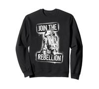Star Wars Join The Rebellion R2-D2 Spray Paint Template Art Felpa