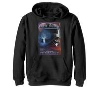Star Wars Kids Galaxy Fight Boys Pullover Hoodie, Black, X-Large