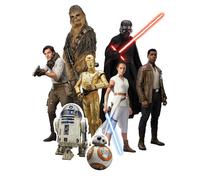 Star Wars L'Ascesa Di Skywalker Cartonato Cutout Tavoli Pack Di 8 Ufficiale