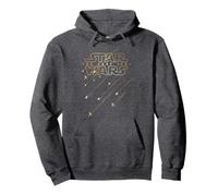 Star Wars Last Jedi Gold Platinum Rebel Fleet Logo Felpa con Cappuccio