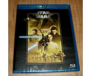 STAR WARS L'ATTACCO DEI CLONI NUOVO 2 BLU-RAY SIGILLATO (NON APERTO) A-B-C