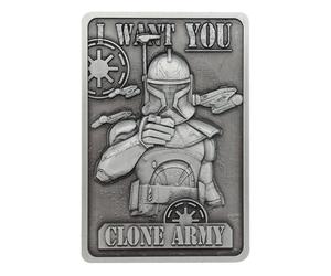 Star Wars: Le Guerre Dei Cloni Replica Ingot Di Captain Rex