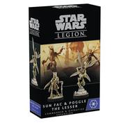 Star Wars: Legion Sun Fac & Poogle The Lesser Operative & Commander Expansion - Gioco di strategia di miniature da tavolo per bambini e adulti, età 14+, 2 giocatori, 3 ore di gioco, realizzato da