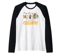 Star Wars Let's Celebrate! Classic Characters Party Matching Maglia con Maniche Raglan