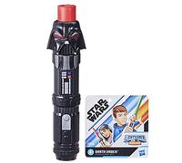 Star Wars Lightsaber Squad, Spada Laser allungabile Dart Fener, Colore Rosso, Giocattolo per Gioco di Ruolo per Bambini dai 4 Anni in su