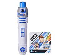 Star Wars Lightsaber Squad, Spada Laser allungabile R2-D2, Colore Blu, Giocattolo per Gioco di Ruolo per Bambini dai 4 Anni in su