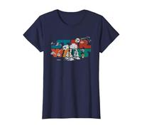 Star Wars Logo Cute Galactic Battles Maglietta, Donna, Navy, M