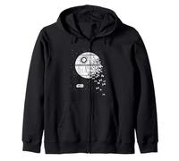 Star Wars - Logo di mormorio della Nave Spaziale Breaking Up Felpa con Cappuccio