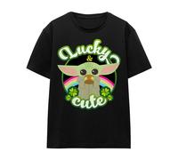 Star Wars Lucky Cute Maglietta Giorno di San Patrizio Grogu Adulto (TV17090)